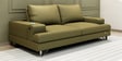 Benjamin Leatherette 3 Seater Sofas in Olive Green Colour
