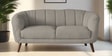 Benjamin Fabric 2 Seater Sofa in Lit Grey Colour