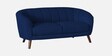 Benjamin Fabric 2 Seater Sofa in Royal Blue Colour
