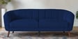 Benjamin Fabric 3 Seater Sofa in Royal Blue Colour
