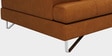 Benjamin Leatherette 3 Seater Sofas in Brown Colour