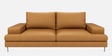Benjamin Leatherette 3 Seater Sofas in Brown Colour