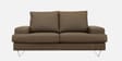 Benjamin Leatherette 2 Seater Sofa With Adjustable Backrest & Usb Charging In Grey Color