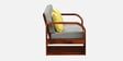 Bergen Sheesham Wood 2 Seater Sofa In Honey Oak Finish