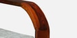 Bergen Sheesham Wood 2 Seater Sofa In Honey Oak Finish