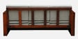 Bergen Sheesham Wood 3 Seater Sofa In Honey Oak Finish