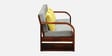 Bergen Sheesham Wood 3 Seater Sofa In Honey Oak Finish