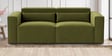 Bergen Velvet 3 Seater Sofa In Mint Green Colour