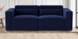 Bergen Velvet 3 Seater Sofa In Navy Blue Colour
