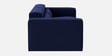 Bergen Velvet 3 Seater Sofa In Navy Blue Colour