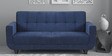Berlin Fabric 3 Seater Sofa in Blue Colour