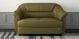 Berry compact Leatherette 2 Seater Sofas in Olive Green Colour