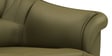 Berry compact Leatherette 3 Seater Sofas in Olive Green Colour