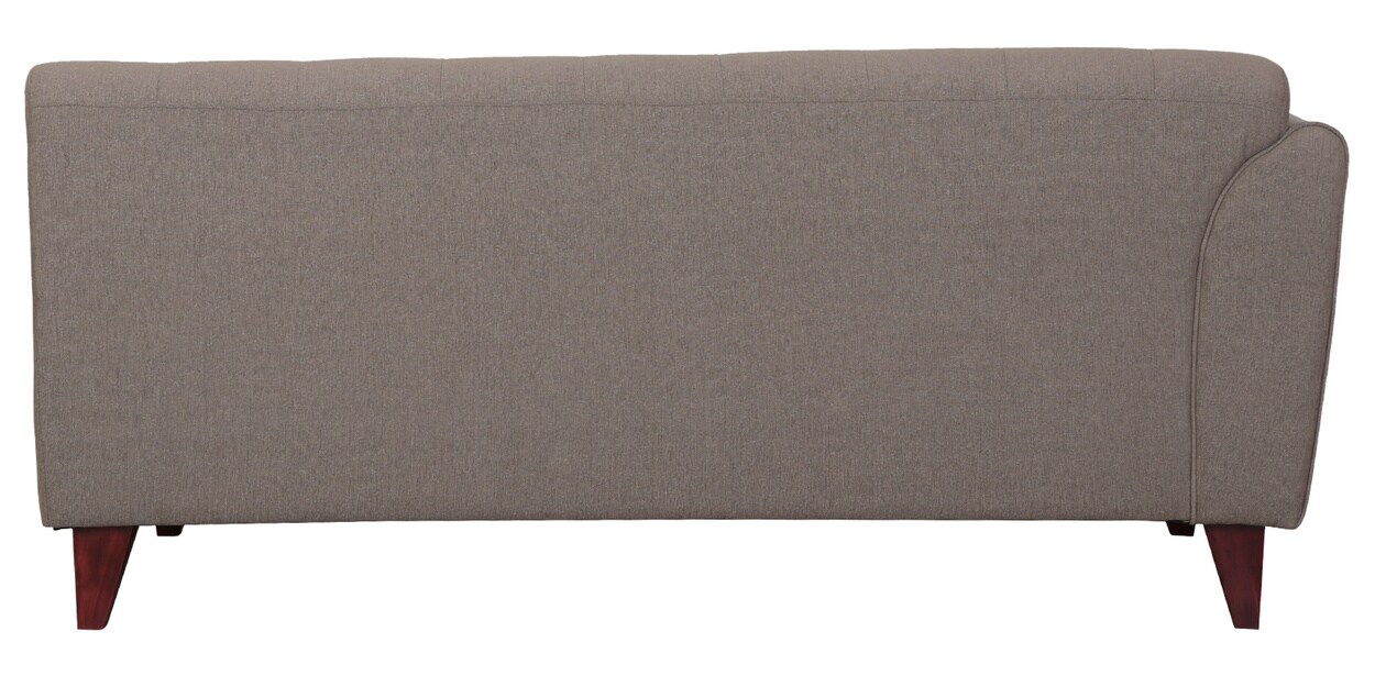 Buy Belem 3 Seater LHS Sectional Sofa in Sandy Brown Colour CasaCraft By Pepperfry Online