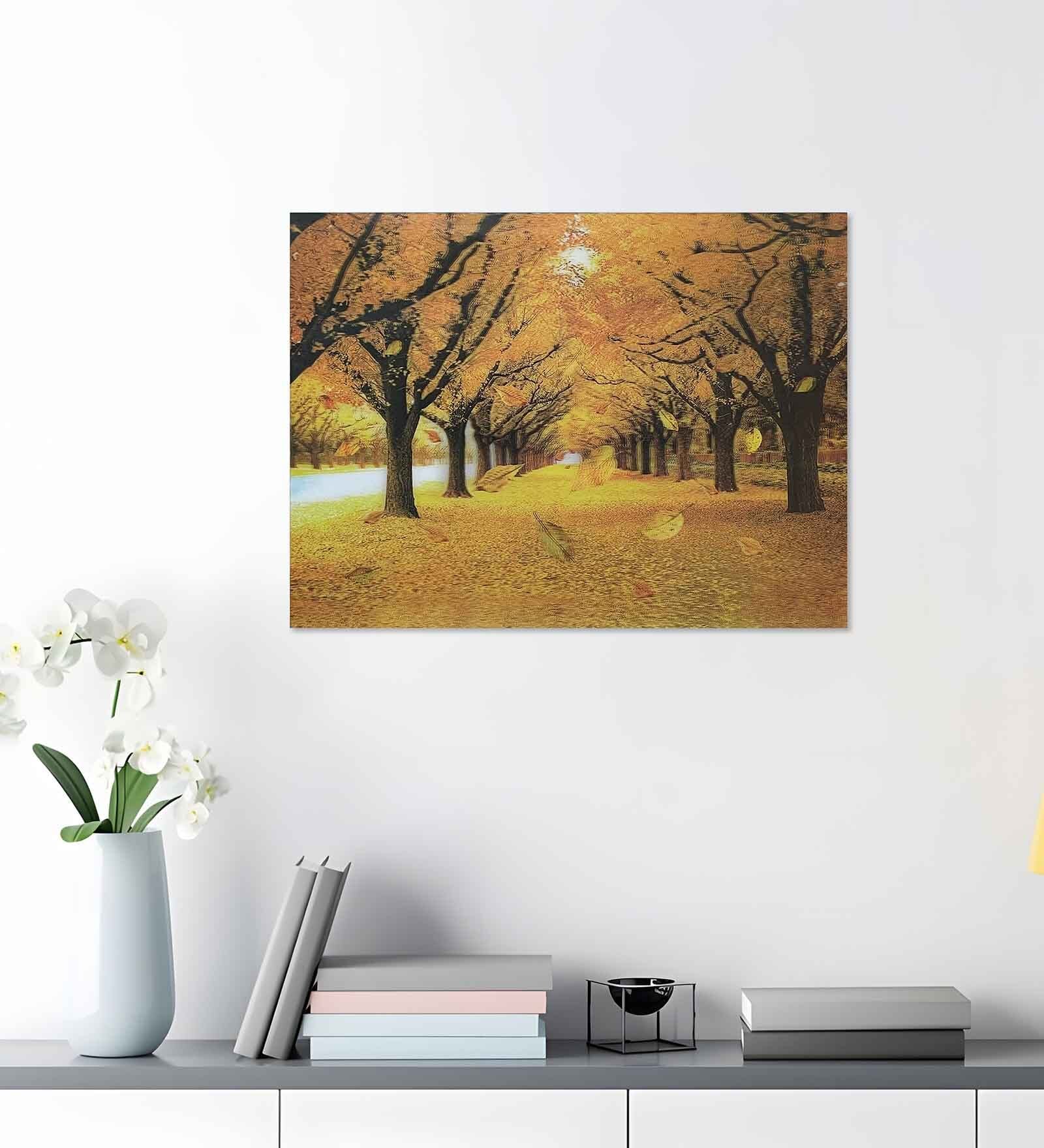 Beautiful Spring Nature Painting, Wall Art Print 5D/3D Poster for Home