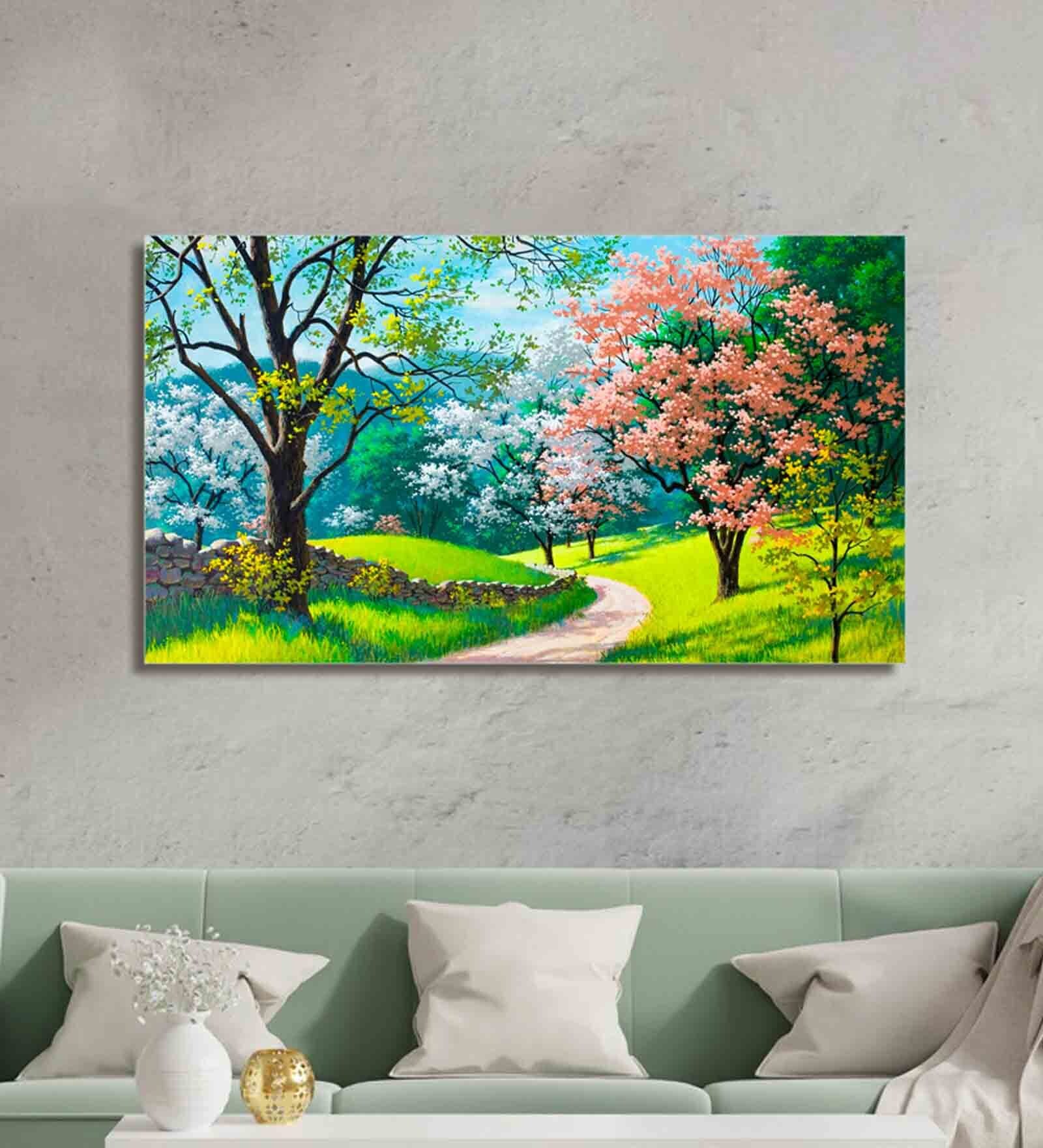 Beautiful Bezalel Spring Trees Art Prints