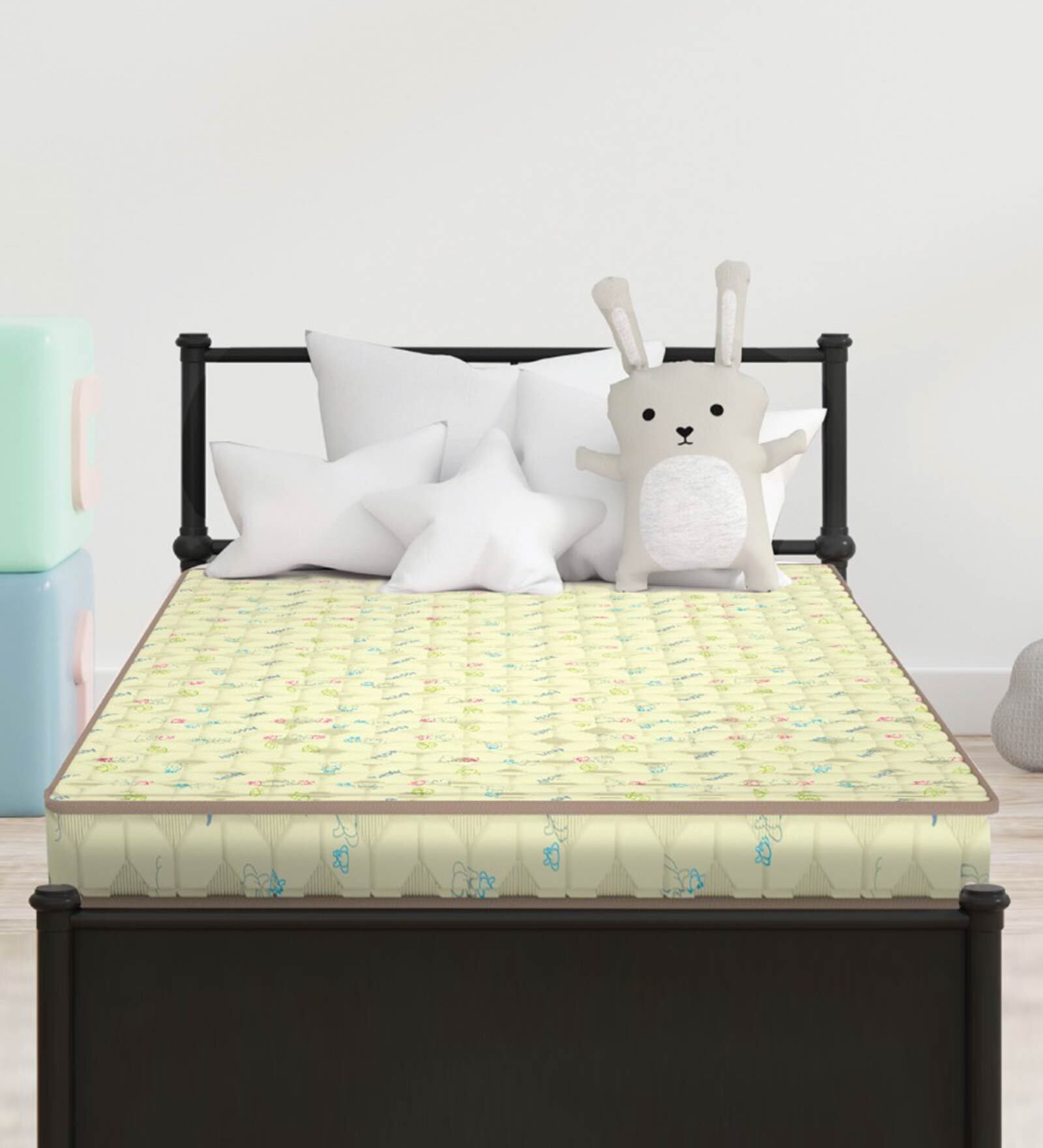 Beddy Blossom 72x36x4 inch Coir Single Mattress (With 1 Free Pillow)