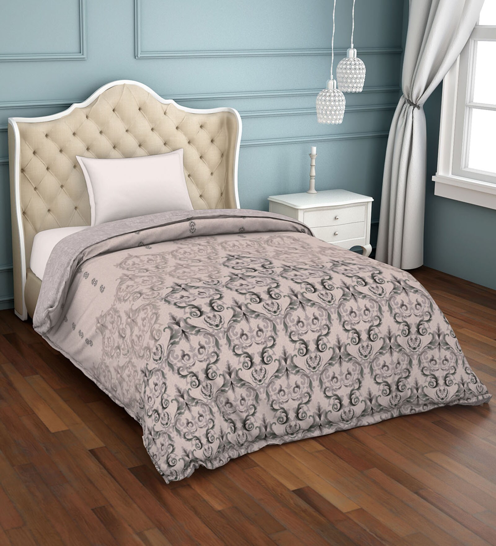 Buy 100 Cotton Single Bed AC Comforter by Spaces Online Single Bed