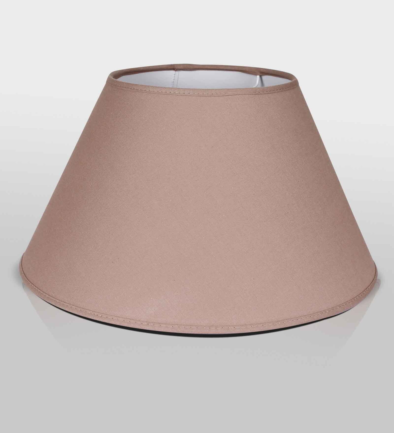 Zucchero Beige Cottan Fabric Solid Lampshade