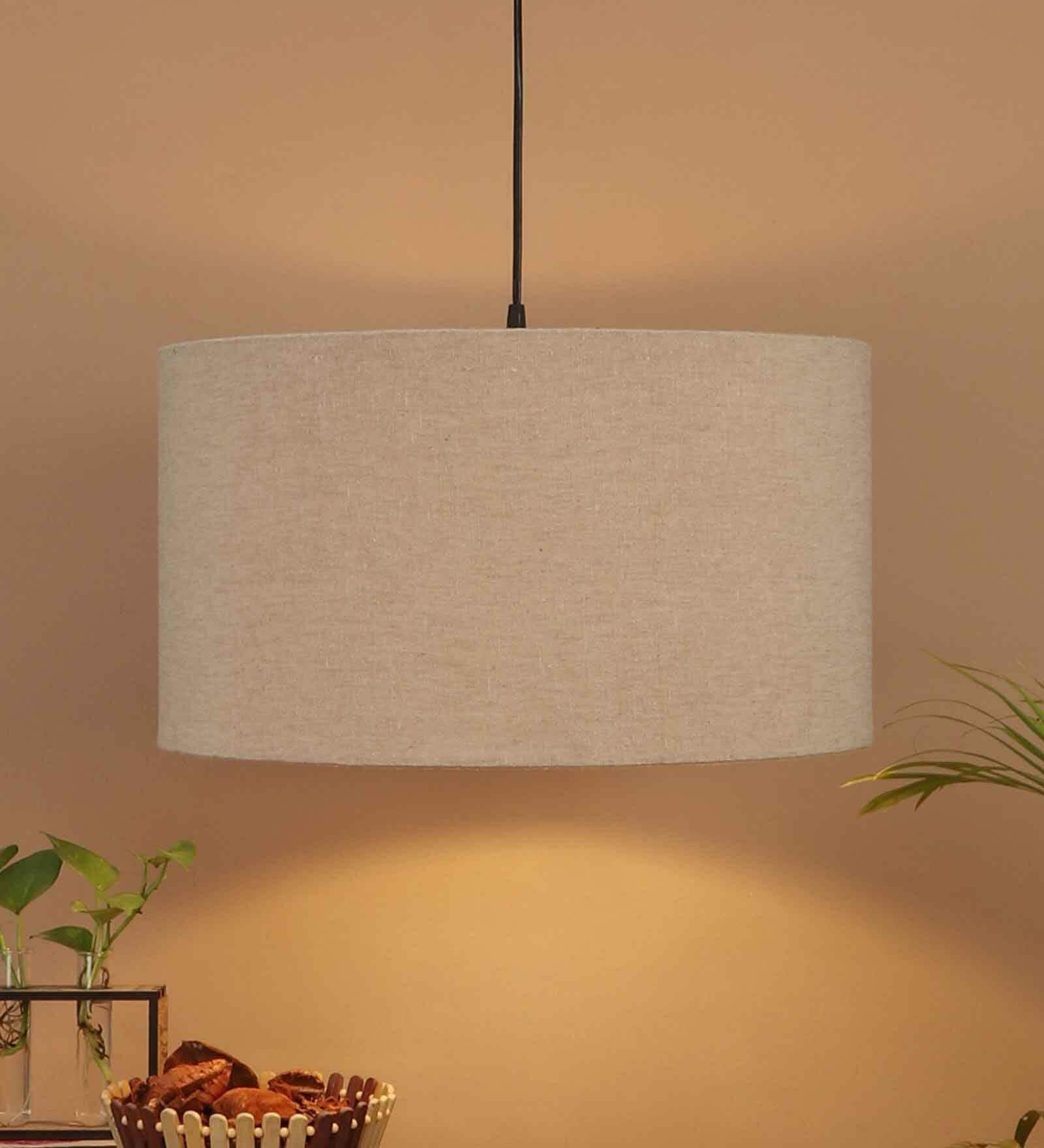 Jamie Silver Metal Hanging Light