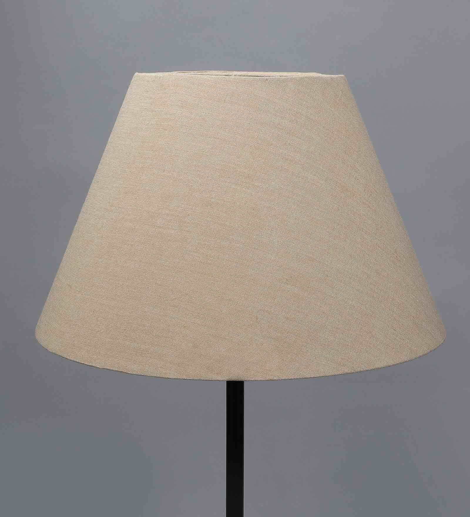 Arnie Beige Cotton Fabric Solid Lampshade