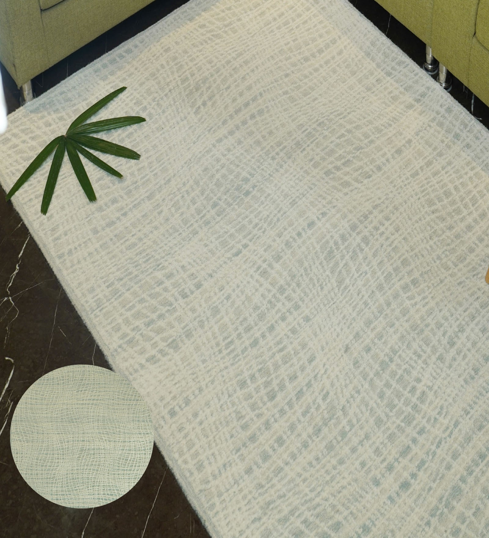 Beige Traditional Wool Hand Tufted Carpet