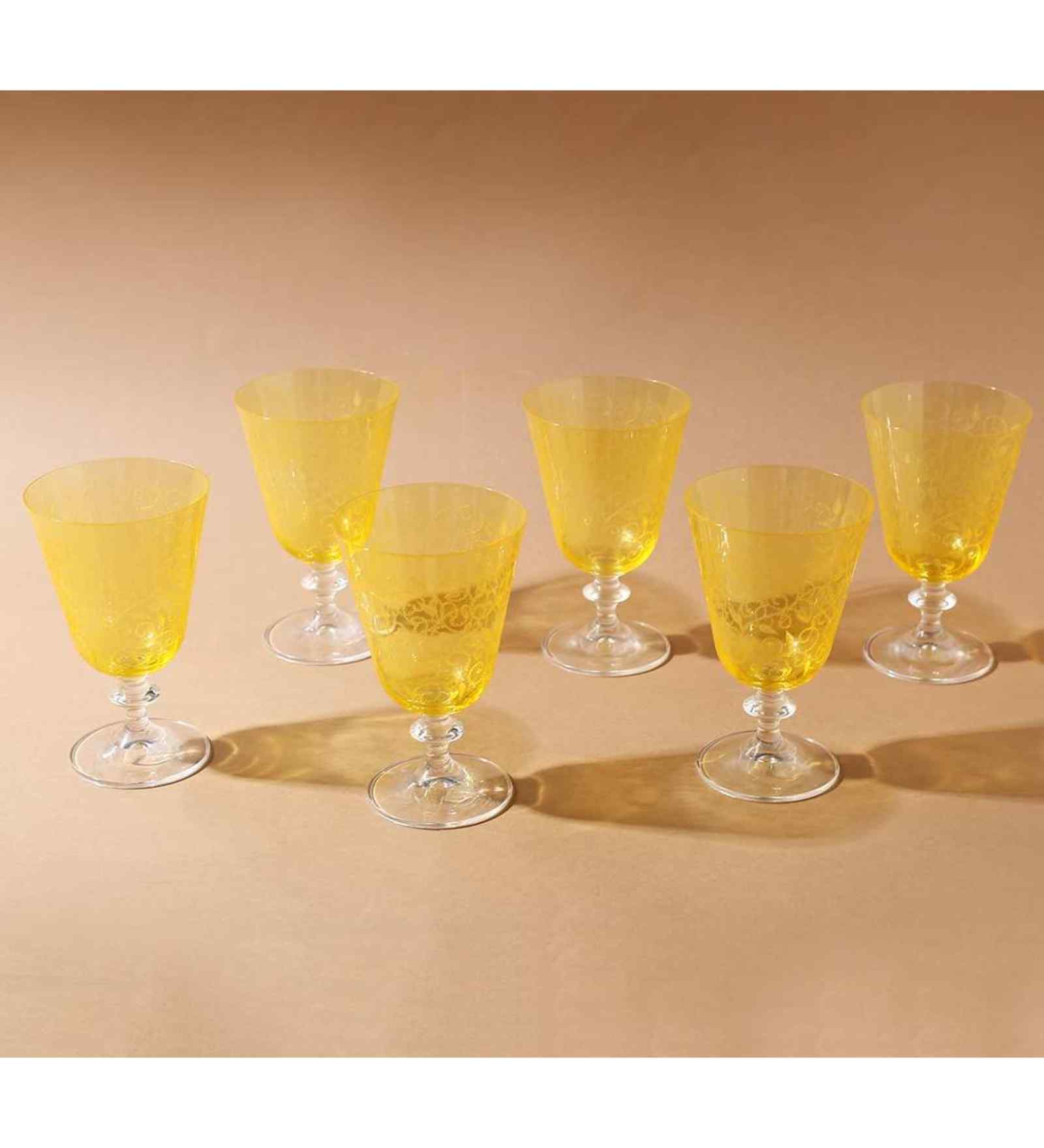 Bella Set of 6 Crystal Lead Free Glass 350ml Cocktail Glasses