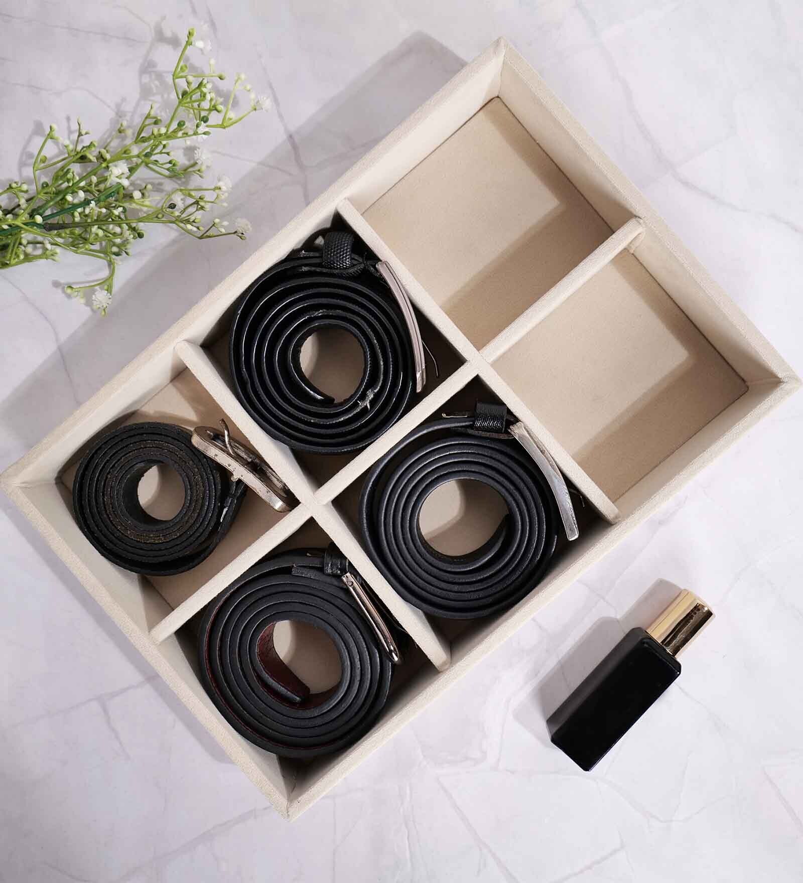 Cream Belt Tray