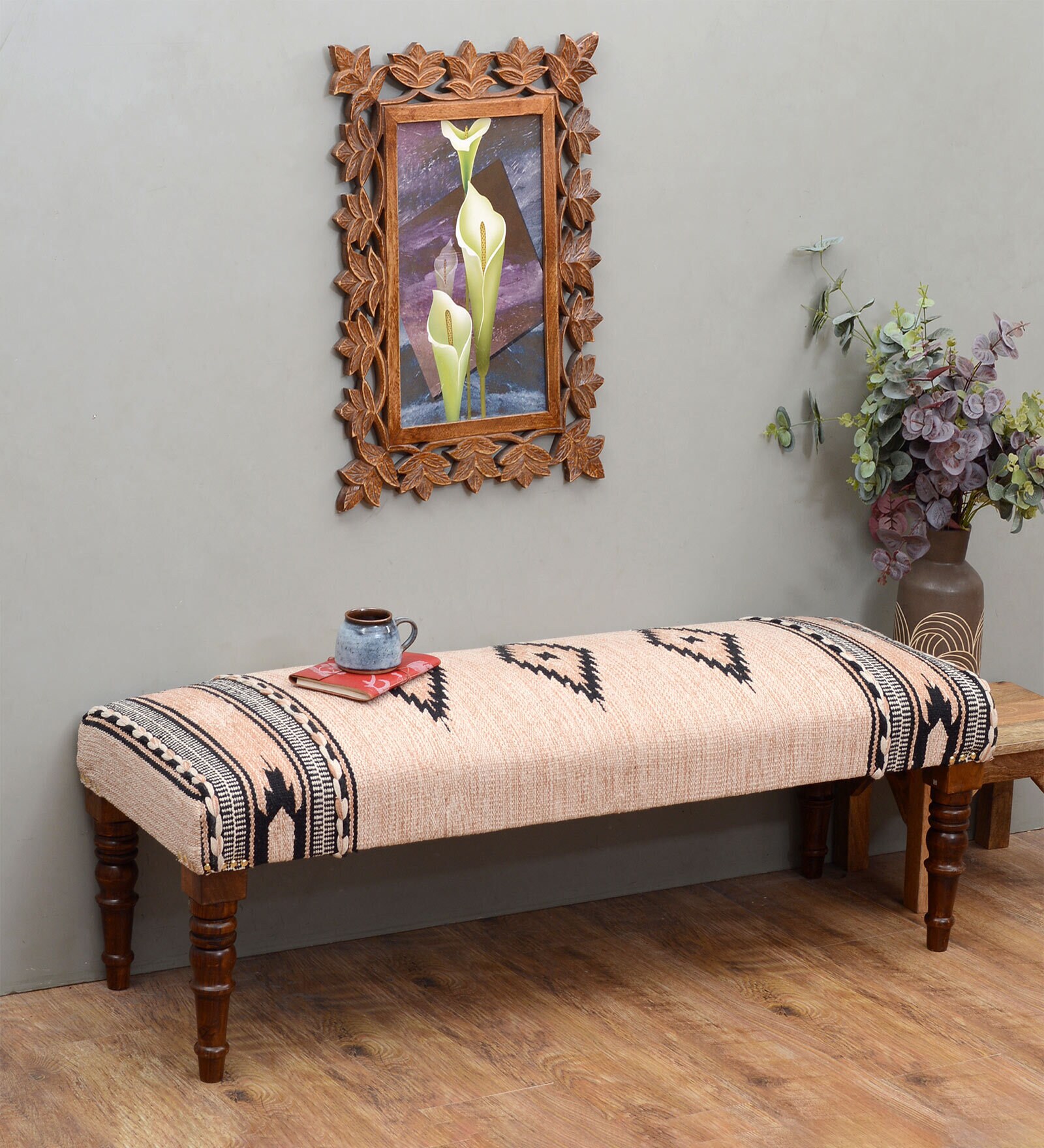 Bench in Beige Colour