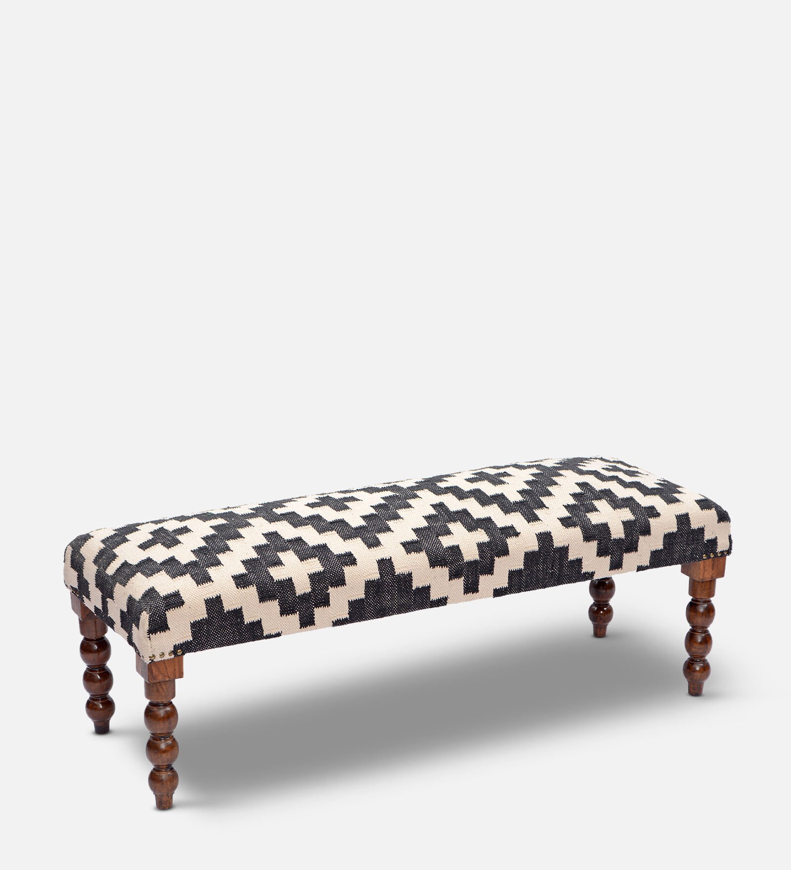 Bench In Black & White Colour Bench In Black & White Colour