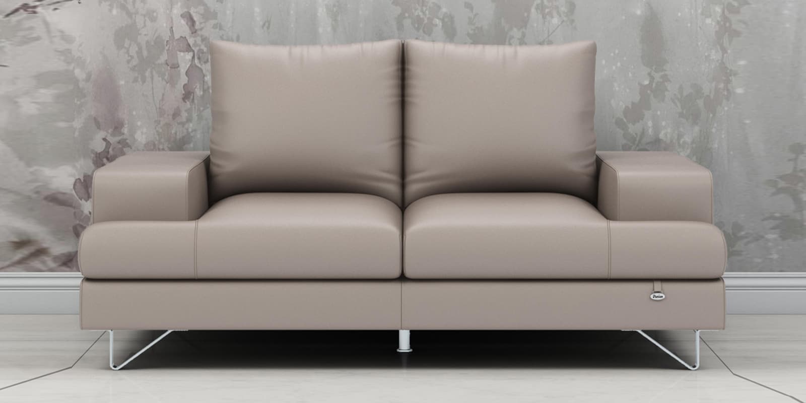 Benjamin 2 seater Sofa in Grey Color