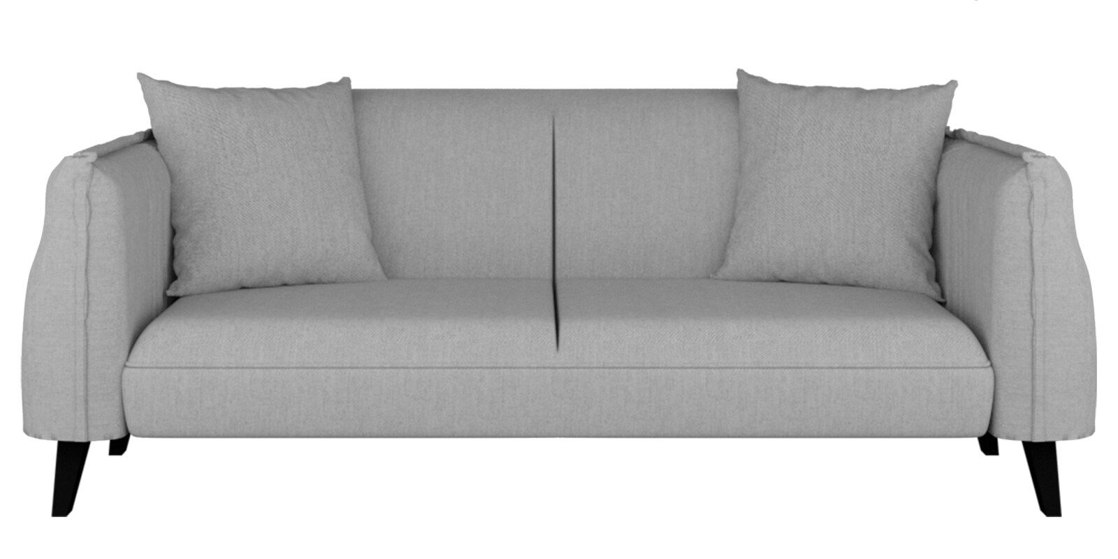 Buy Bexley Fabric 3 Seater Sofa in Grey Colour at 22 OFF by Varanda