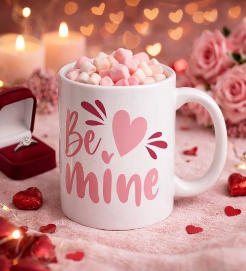 Be Mine Printed Coffee Mug