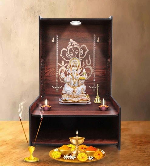 Beautiful Compact Modern Pooja Mandir for Small Spaces