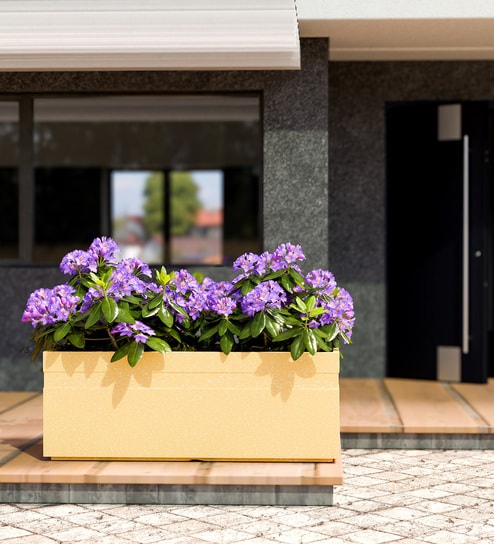 Beige GT rectangular 3613 Planter