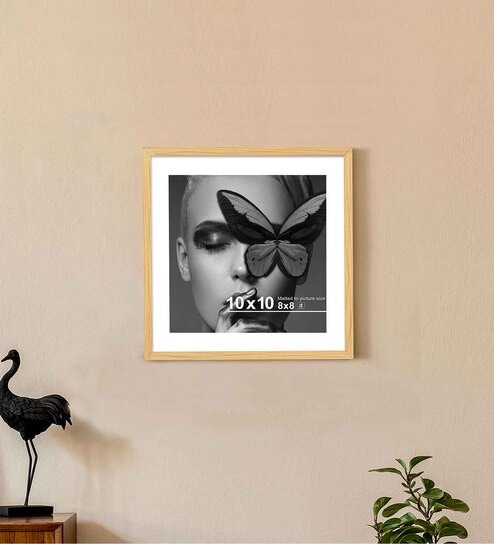 Beige Wall Photo Frame Set Of 2 Big Frames For Wall Artwork