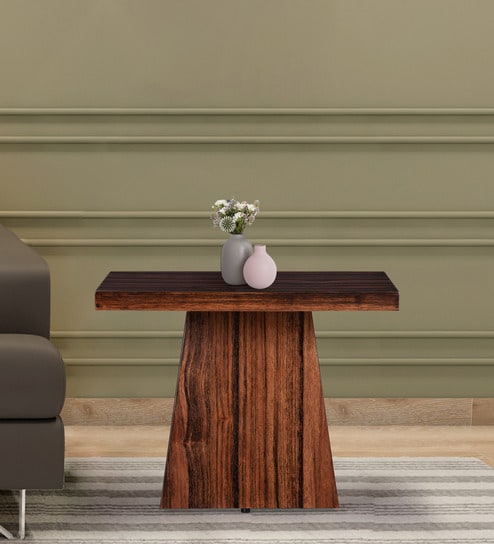 Belmont Side & End Tables In Brown Finish