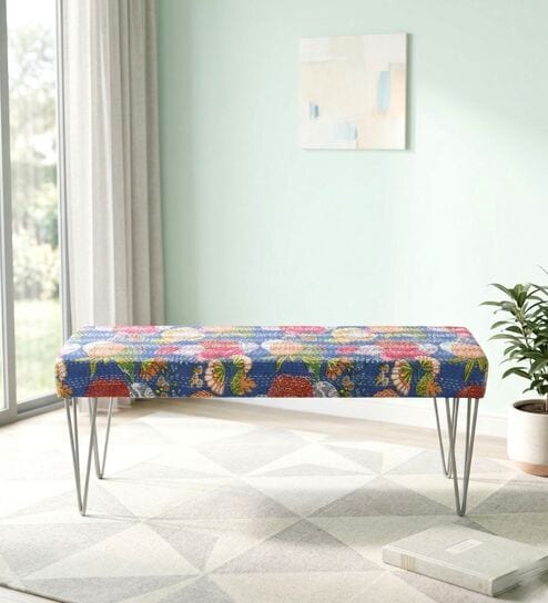 Belmont 3 Seater Bench In Blue Colour