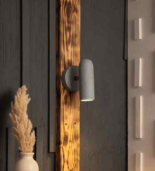 Bentu 360 Grey Wall Sconce By Shoppeefry