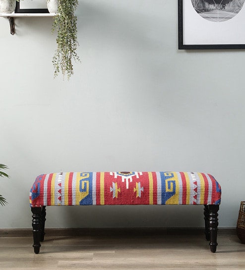 Berkshire Sheesham Wood Bench In Warm Chestnut Finish