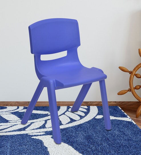 Berry 700h Study Chair In Blue Color By Nilkamal