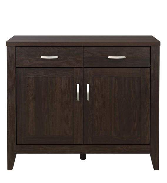 Buy Cabinet in Coffee Colour by @home Online - Mid-Century Modern