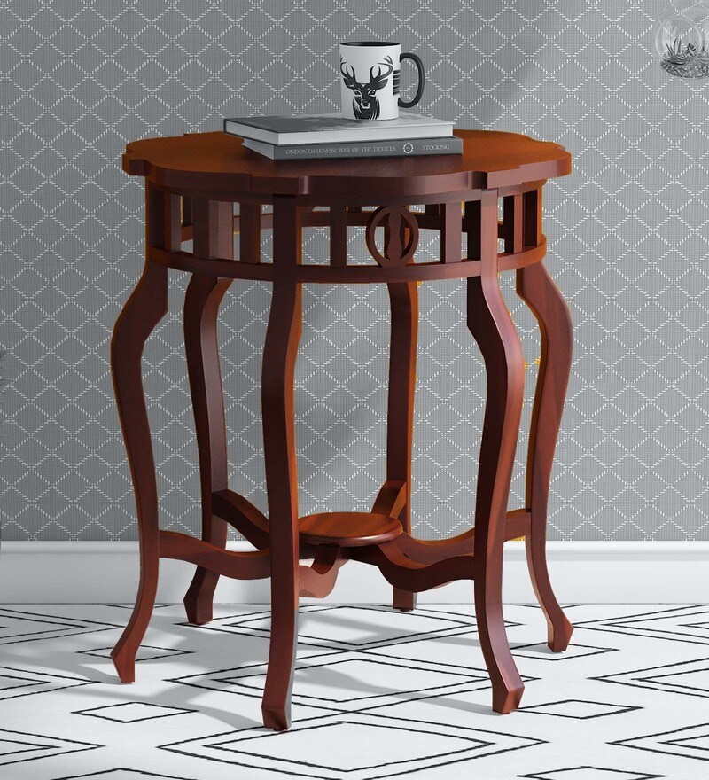Buy Bealey End Table In Honey Oak Finish By Amberville Online