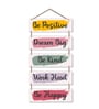 Be Positive Dream Big Be Kind Wooden Wall Hanging