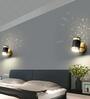 Beacon Black and Gold Aluminium LED Wall Lights