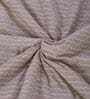Beage and Blue Polyester Solid 105 GSM Single Bed Comforter