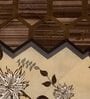 Beage and Brown Polyester Solid 105 GSM Double Bed Comforter