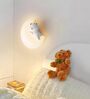 Bear Wall Light Resin Body Tri-Color LED Cute Decorative Wall Lamp for Kids Room Bedroom