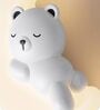 Bear Wall Light Resin Body Tri-Color LED Cute Decorative Wall Lamp for Kids Room Bedroom