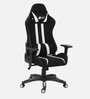 Beast Fabric Gaming Chair in Black & White Colour
